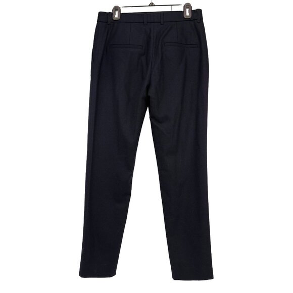 COS Woolβ Blend Tailored Navy Blue Ankle Pants Size 8 - Picture 2 of 6